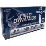 Fiocchi Field Dynamics 6 5 Creedmoor 129 gr PSP