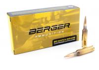 Berger Target Rifle Ammunition 6mm Creedmoor 109