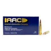 AAC 308 Winchester Ammo 168 Grain BTHP Match