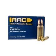 AAC 5 56 NATO 55 Grain V Max w Cannelure 20rd