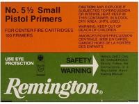 Remington Small Pistol Primers 5 1 2