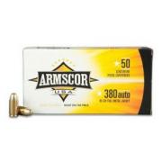 Armscor 380 ACP 95 gr FMJ 50 Rounds Ammunition