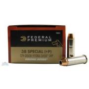 Federal 38 Special P 129gr Hydra Shok Ammunition