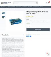 Magtech Large Rifle Primers 1000