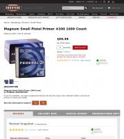 Magnum Small Pistol Primer 200 1000 Count