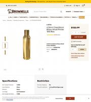 LAPUA 6 5 CREEDMOOR BRASS 6 5 CREEDMOOR BRASS