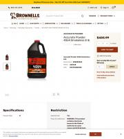 ACCURATE POWDER 4064 RIFLE POWDER