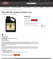 IMR 8208 XBR Smokeless Powder 8 Lbs