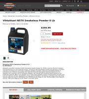 VihtaVuori N570 Smokeless Powder 8 Lb