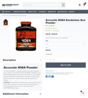 Accurate 4064 Smokeless Gun Powder 1