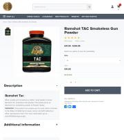 Ramshot TAC Smokeless Gun Powder 1