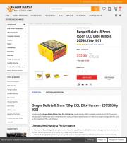 Berger Bullets 6 5mm 156gr EOL Elite Hunter