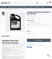 Hodgdon Retumbo Smokeless Gun Powder 8