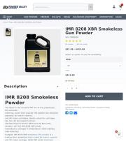 IMR 8208 XBR Smokeless Gun Powder 8