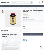 IMR 8208 XBR Smokeless Gun Powder 1