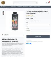 Alliant Reloder 16 Smokeless Gun Powder 1