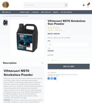 Vihtavuori N570 Smokeless Gun Powder 8