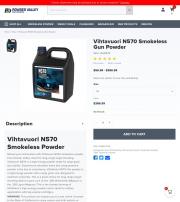 Vihtavuori N570 Smokeless Gun Powder 8