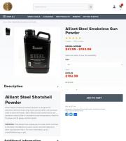 Alliant Steel Smokeless Gun Powder 4
