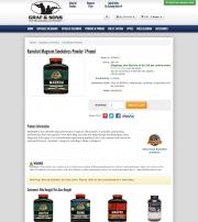 Ramshot Magnum Smokeless Powder 1 Pound
