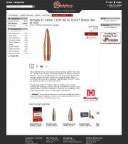 Hornady 22 Caliber 224 62 Gr ELD VT Bullets Box