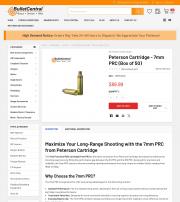 Peterson Cartridge 7mm PRC Box of 50