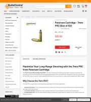 Peterson Cartridge 7mm PRC Box of 50