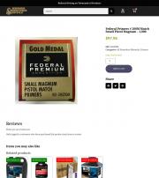 Federal Primers 200M Match Small Pistol Magnum 1