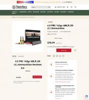 6 5 PRC 142gr ABLR 20 ct Ammunition