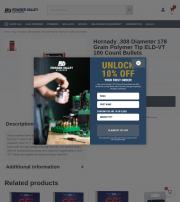 Hornady 308 Diameter 178 Grain Polymer Tip ELD