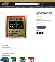 Federal Primers 200M Match Small Pistol Magnum