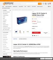 Lapua 22 LR Center X 420163 box of 50