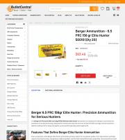 Berger Ammunition 6 5 PRC 156 gr Elite Hunter