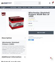 Winchester Shotshell Primers W209 Box of 1000
