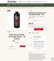 Alliant Powder Reloder TS 15 5 Rifle Powder 1 lb