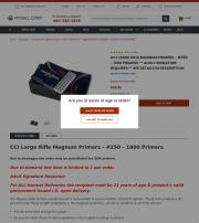 CCI Large Rifle Magnum Primers 250 1000 Primers