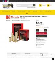 Hornady 86283 6 5 Grendel Rifle Brass 50 Per Box