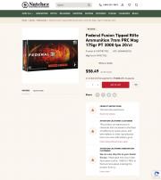 Federal Fusion Tipped Rifle Ammunition 7mm PRC