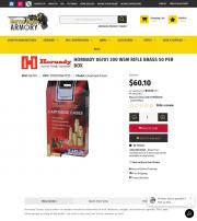 Hornady 86701 300 WSM Rifle Brass 50 Per Box