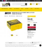 Berger Bullets 24433 Target 6mm 243 105 gr