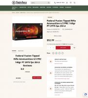 Federal Fusion Tipped Rifle Ammunition 6 5 PRC