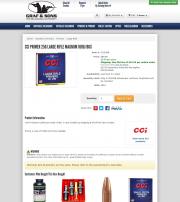 Cci Primer 250 Large Rifle Magnum 1000 box