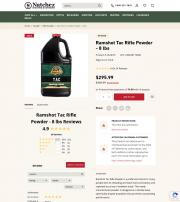 Ramshot Tac Rifle Powder 8 lbs