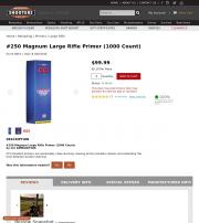 250 Magnum Large Rifle Primer 1000 Count