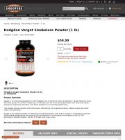 Hodgdon Varget Smokeless Powder 1 lb