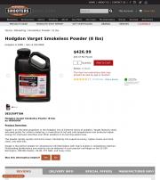 Hodgdon Varget Smokeless Powder 8 lbs