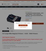 CCI Large Rifle Magnum Primers 250 5000 Primers