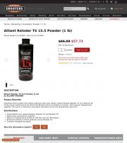 Alliant Reloder TS 15 5 Powder 1 lb