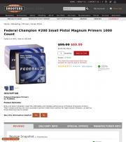 Federal Champion 200 Small Pistol Magnum Primers