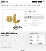 Starline 6 5 Grendel Brass